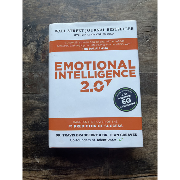 Emotional Intelligence 2. 0 by Jean Greaves and Travis Bradberry W/ACCESS CODE - Picture 1 of 5